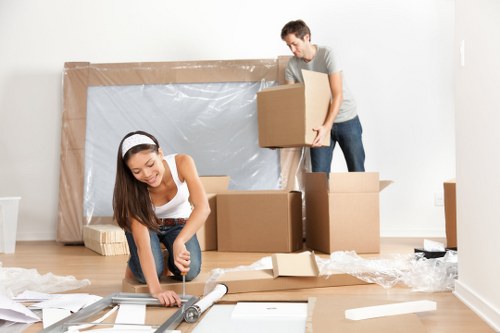 Domestic move support for a flat or townhouse in Knightsbridge
