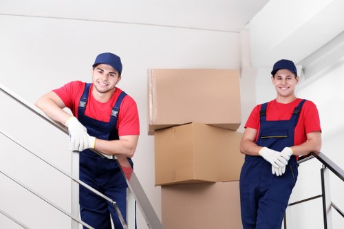 Local movers handling fragile items and furniture in Knightsbridge