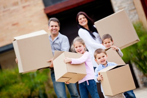 Efficient Knightsbridge movers assisting with a premium property move