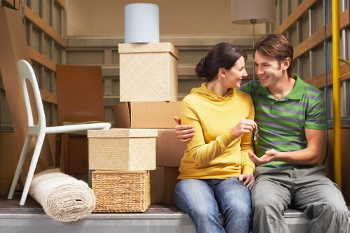 Furniture and fragile item handling during a Knightsbridge removal service